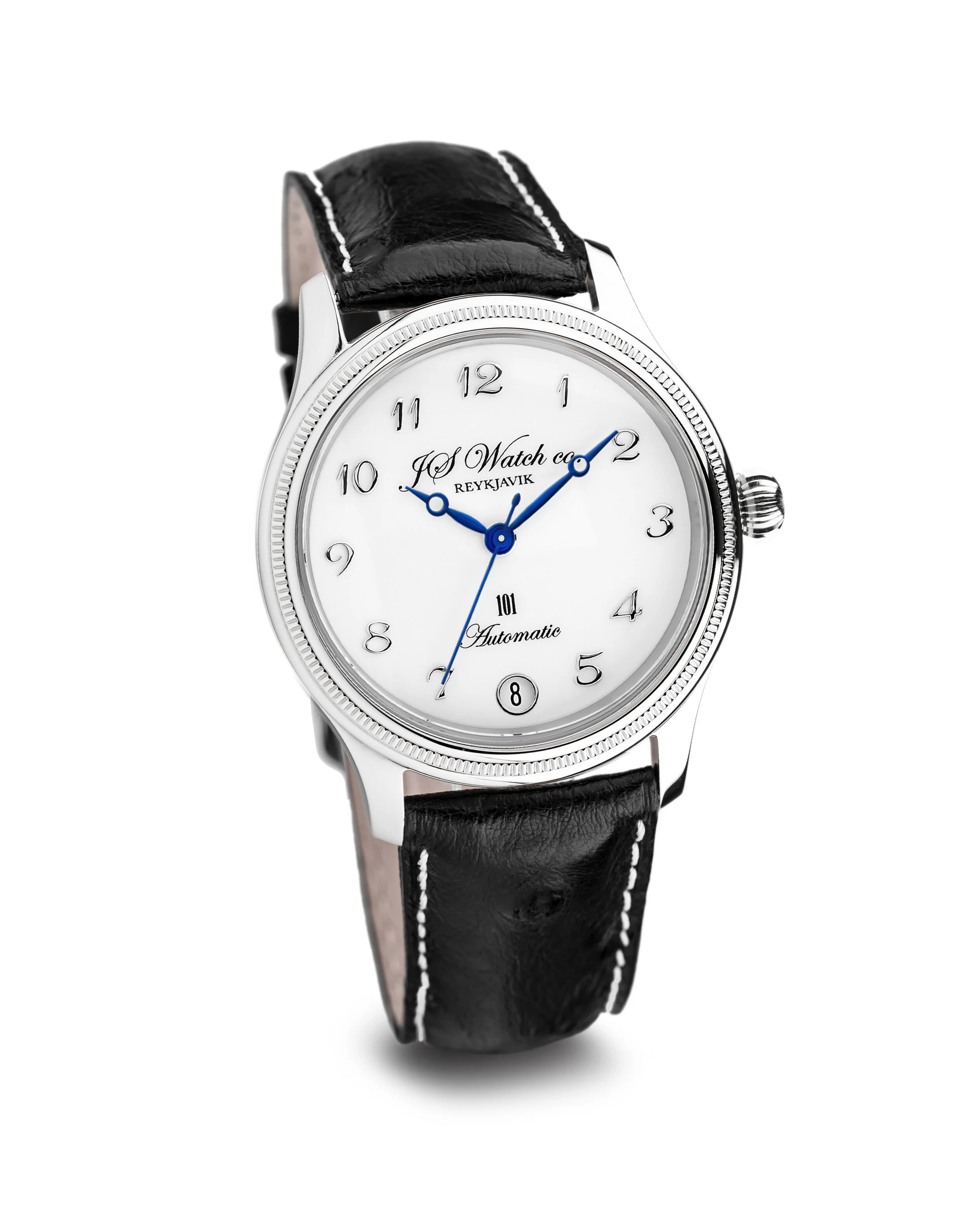 JS Watch Company Reykjavik — 101 32mm White Arabic